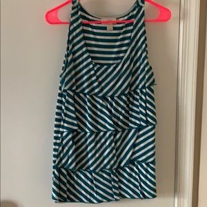 Ann Taylor Loft Ruffled Tank